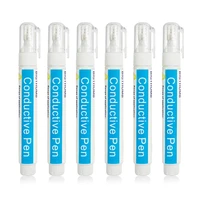 Bolígrafo de tinta conductora, superconductividad para experimentos de física, proyectos de circuitos DIY, Color bronce plateado opcional