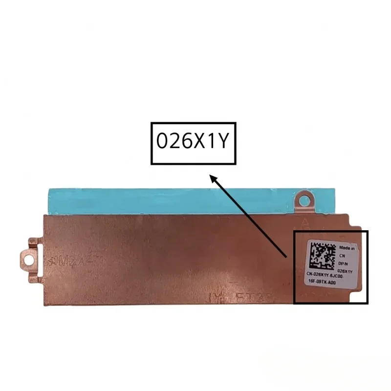 Nuevo Original para Dell G15 5510 5511 5515 portátil 2230 2280 soporte SSD disipador de calor 0x8my9 X8M y 0fj75h fj75h 026x1y 26x1y