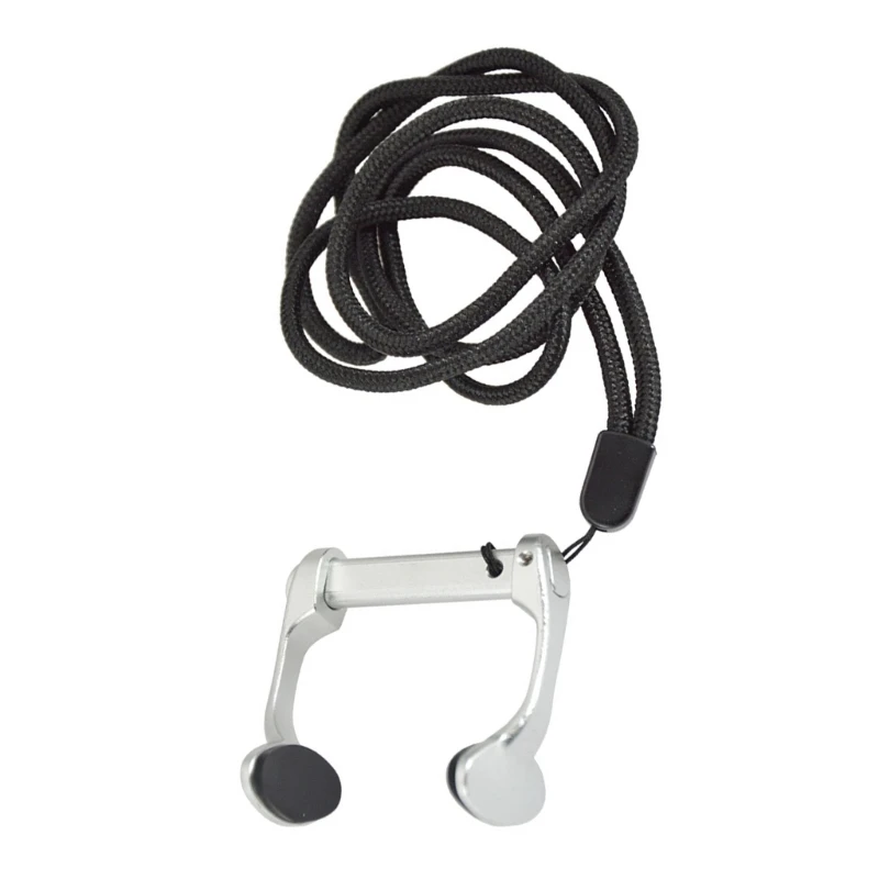 Diving Nose Clip Aluminum Alloy Swimming Nose Plug with Lanyard Nose Protectors