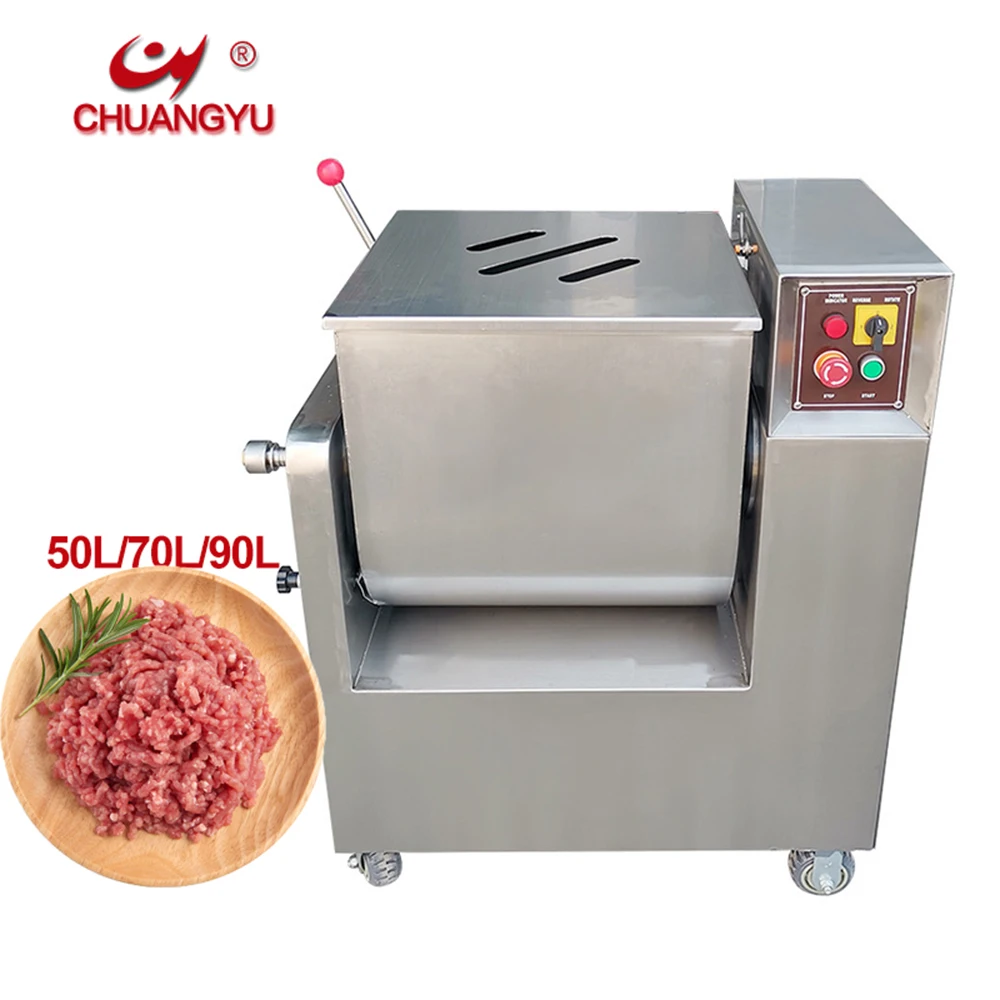 

Chuangyu 50L 70L 90L Commerical Electric Professional Meat Mixer Machine Cheap Price Automatic Meat Mixer Machine