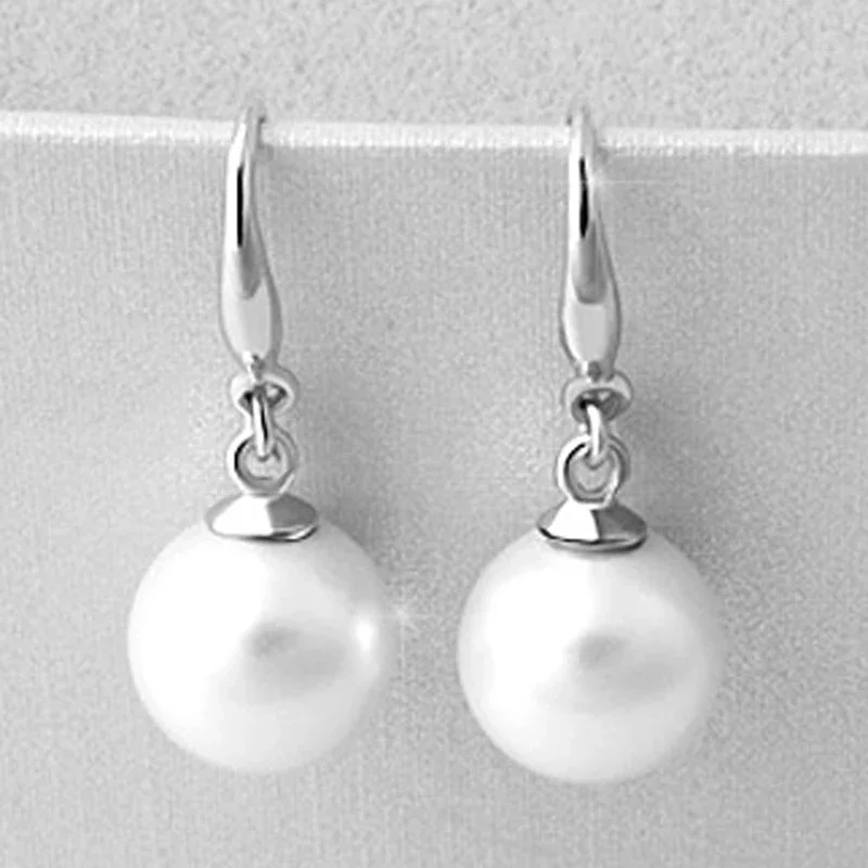 

Горячая новинка: Женские серьги из стерлингового серебра 925 пробы с натуральным круглым жемчугом, длинные серьги-кисточки, оптовая продажа, свадебный подарок