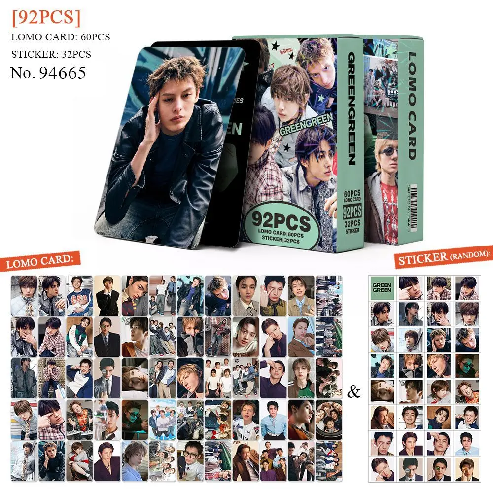 127pcs New Album CORTIS GREENGREEN JAMES MARTIN Photocards Stickers Kpop Merch Lomo Cards Set Fans Collection Cards Gifts image 3