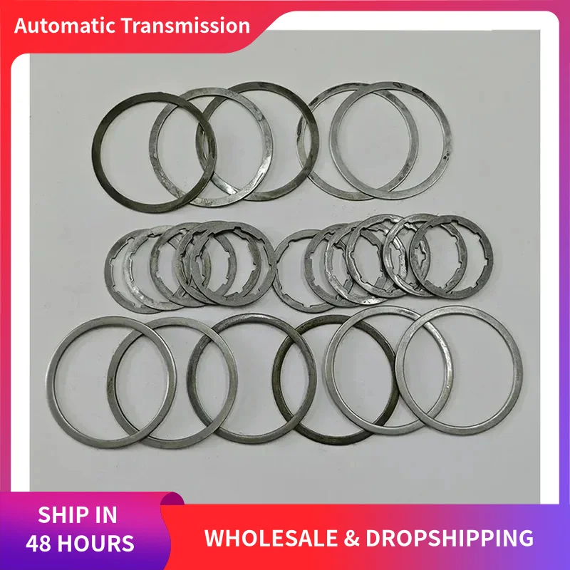 New 0AM DQ200 DSG Transmission Clutch Adjustment Washer Shim Kit Fit for VW AUDI SKODA SEAT 2013 ON 7 Speed Car Accessories