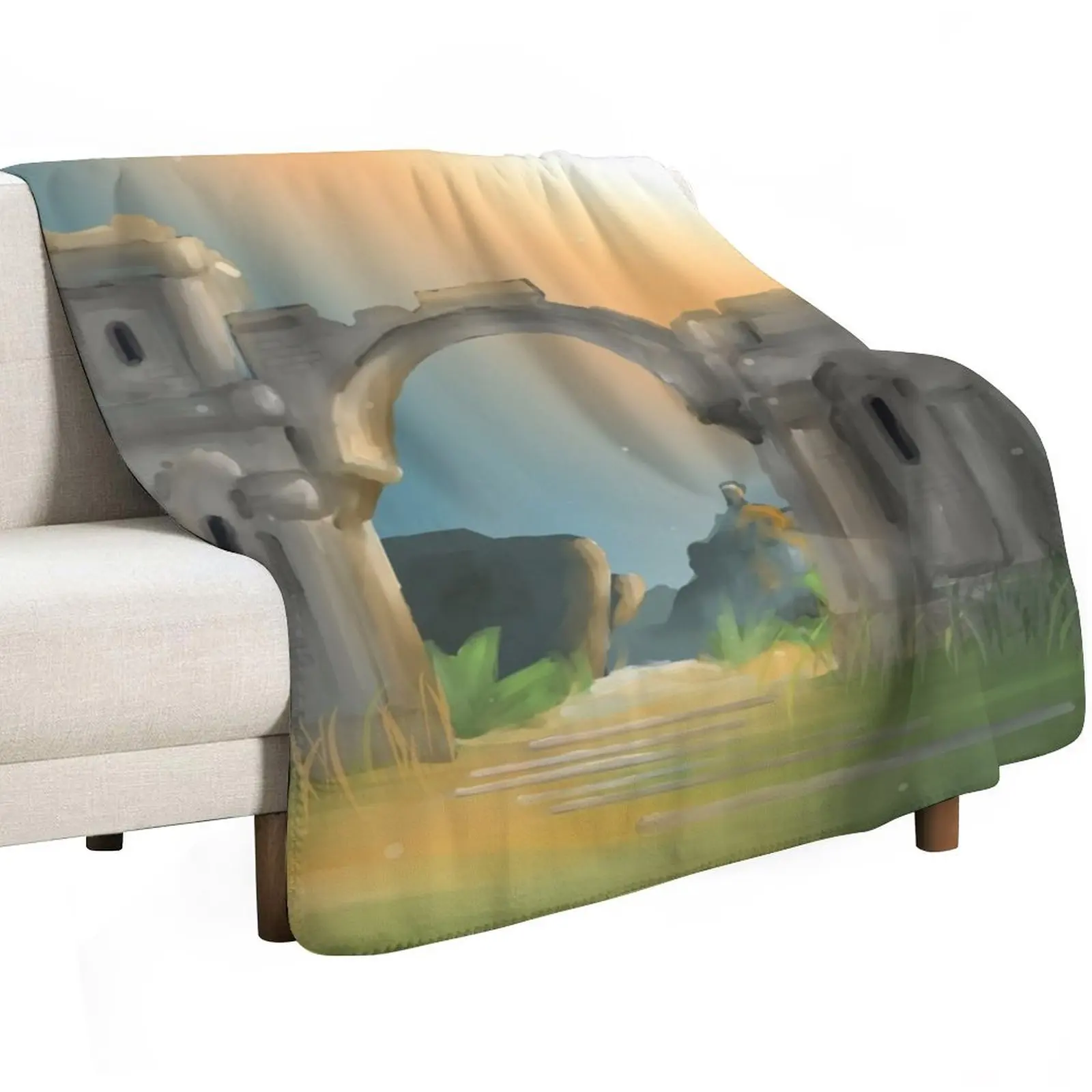 The Great Plateau Throw Blanket Nap for winter Giant Sofa Beach Blankets