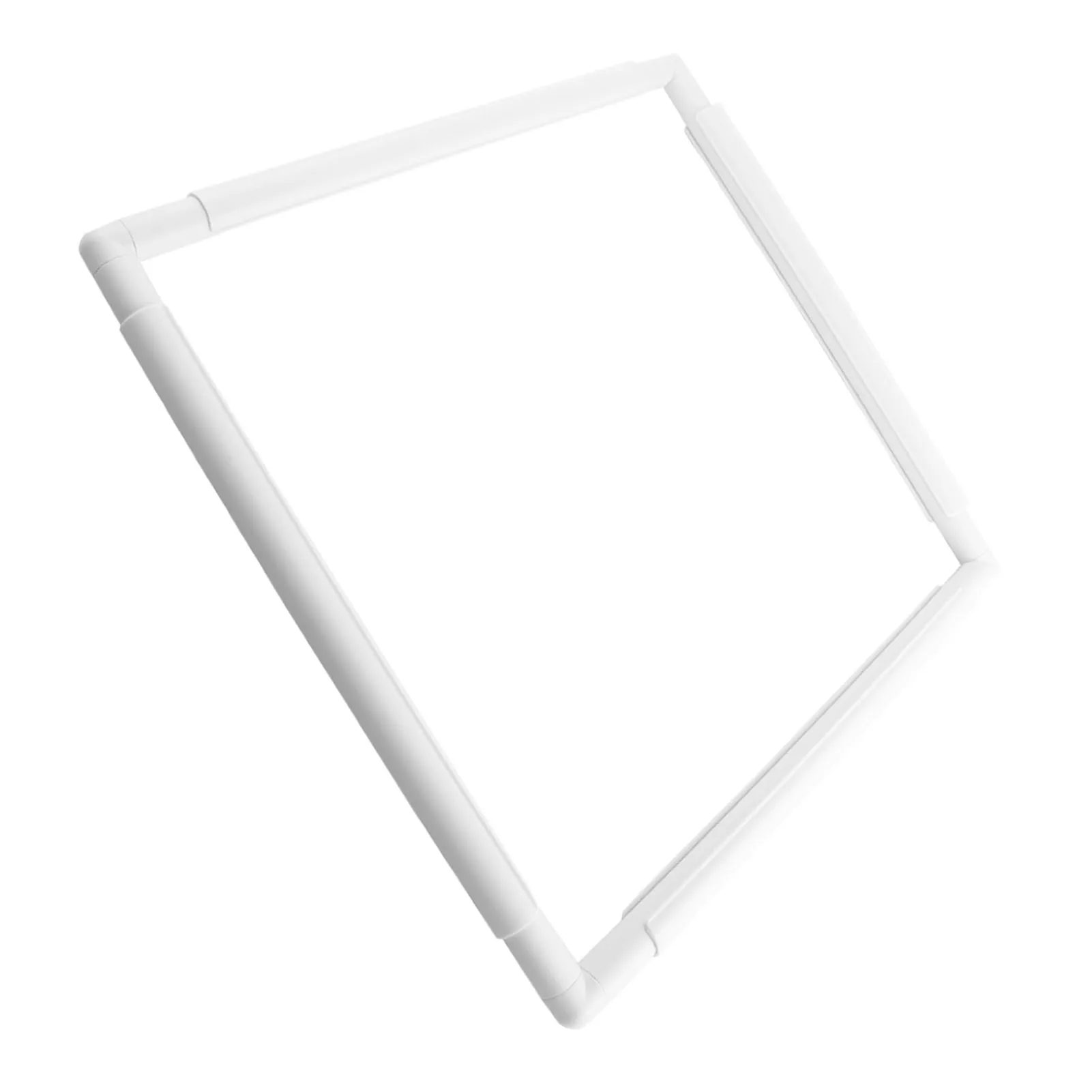 Plastic Square Embroidery Frame Square Shape Hand Embroidery Needlework Hoop Clamping Structure Punch Needle Punch Needle Frame