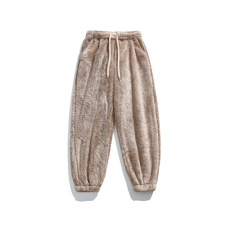 

Мужские плюшевые повседневные брюки для бега, доступны в нескольких цветах + дизайн на шнурке, плюшевая ткань приятная для кожи и удержавает тепло, стиль для бега, улучшает форму ноги, незаменимый для зимнего тепло/домашнего отдыха.