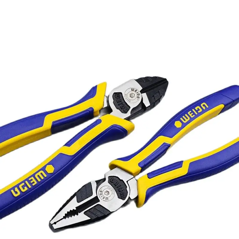 Industrial grade steel wire pliers, pliers, 6-inch 7-inch 8-inch household pointed nose pliers, diagonal nose pliers