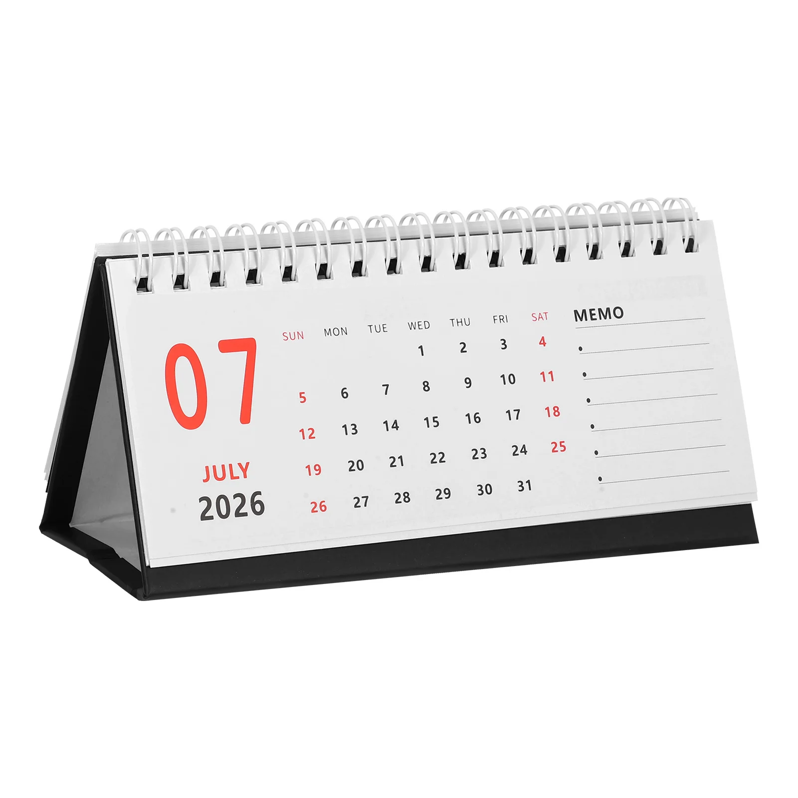 

Small Mini Desk Calendar 2025-2026 Standing Flip Monthly Planner for Office Home School Mini Desktop Calendar Pad