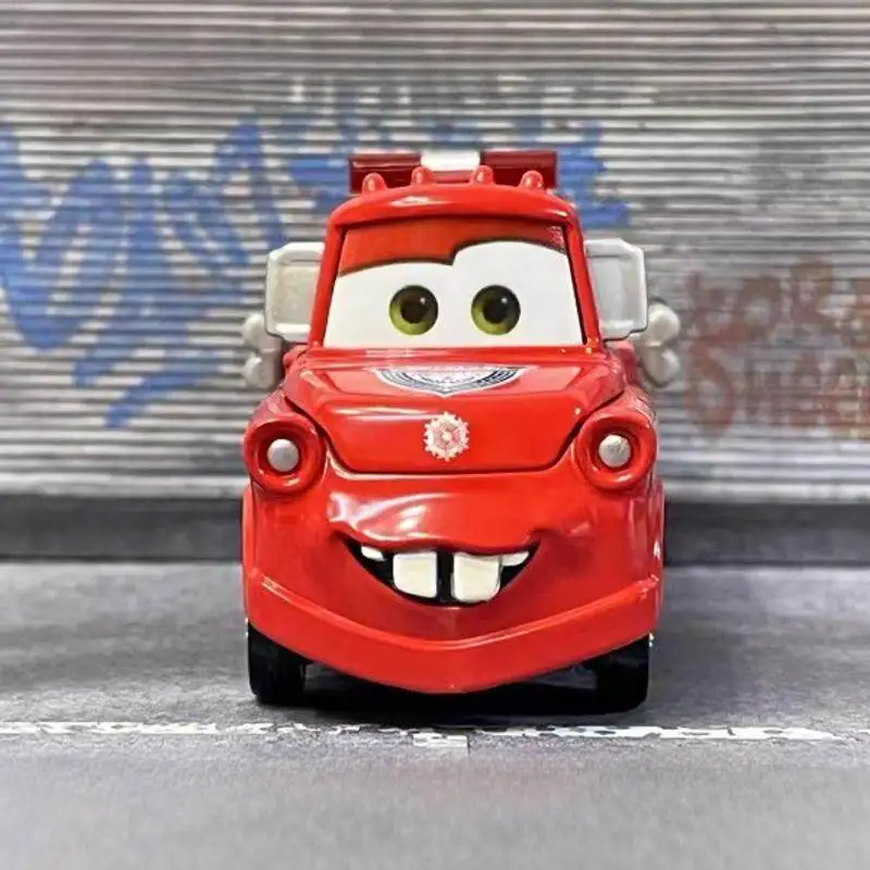 

Takara Tomy Disney Cars Tomica C-38 Mater Fire Truck Type Diecast Alloy Car Model Simulation Cartoon Vehicle Toy For Kids Boys