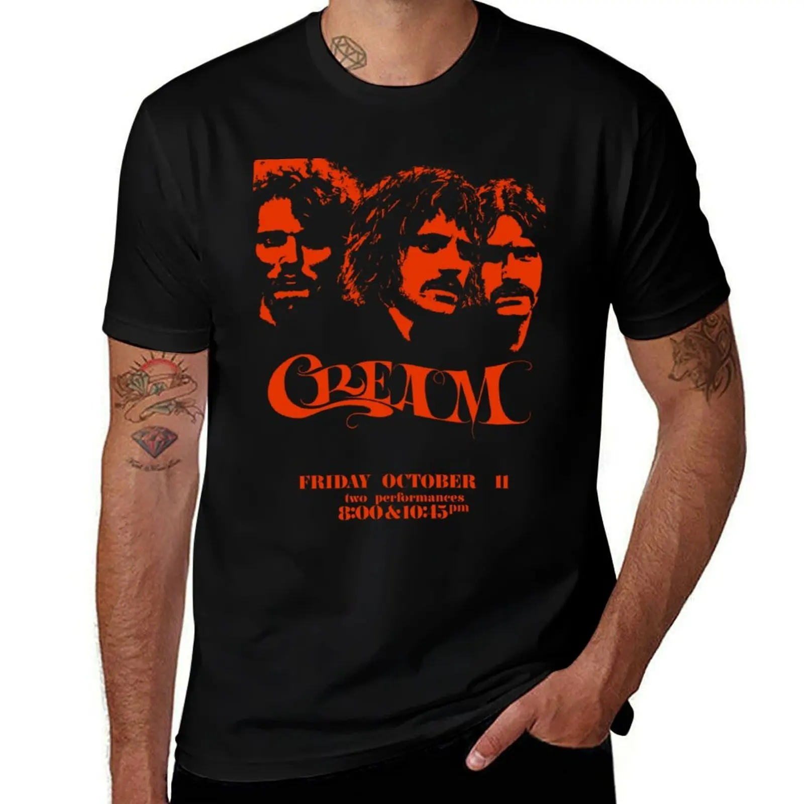 

Cream Concert Es T-Shirt man t shirt summer man graphic t shirt T-Shirt