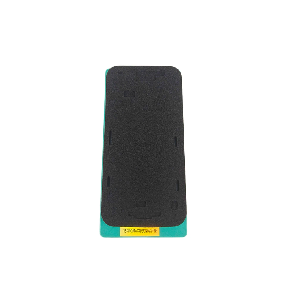 Imagem -04 - Tela Lcd Laminação Silicone Mold Preto Pad Mat com Frame Phone Repair Tool Inframe Mold para Iphone 15 14 13 15pro Max Plus