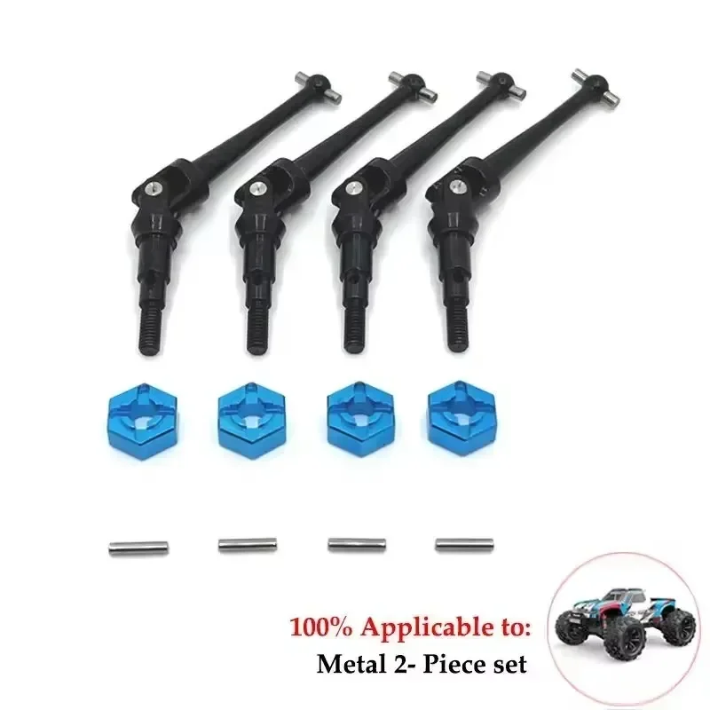 Mjx Hyper Go 16207 16208 16209 16210 Metal Front and Rear Suspension Arm Steering Cup Link Rod Set 1/16 RC Car Upgrade Parts