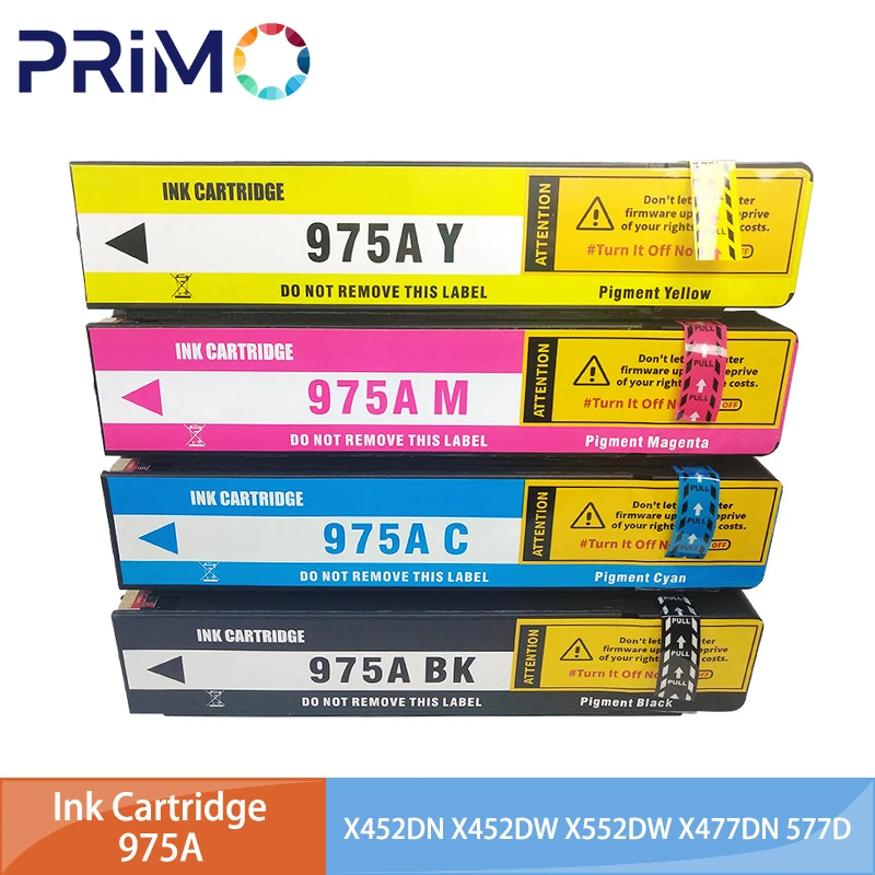 

975A 975X Inkjet Ink Cartridge Compatible for HP975A for HP 352DW 377DW 377DN 452DW 452DN 477DW 552DW 577DN 577DW P55250dw