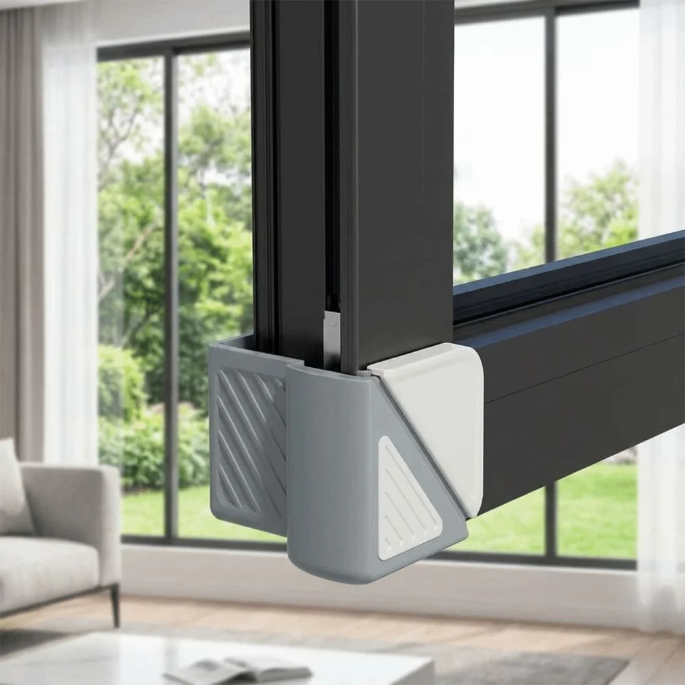 Soft Silicone Window Corner Protector Anti-collision Safety Bumper Sharp Corner Cushion Comprehensive Wrap Corner Guard