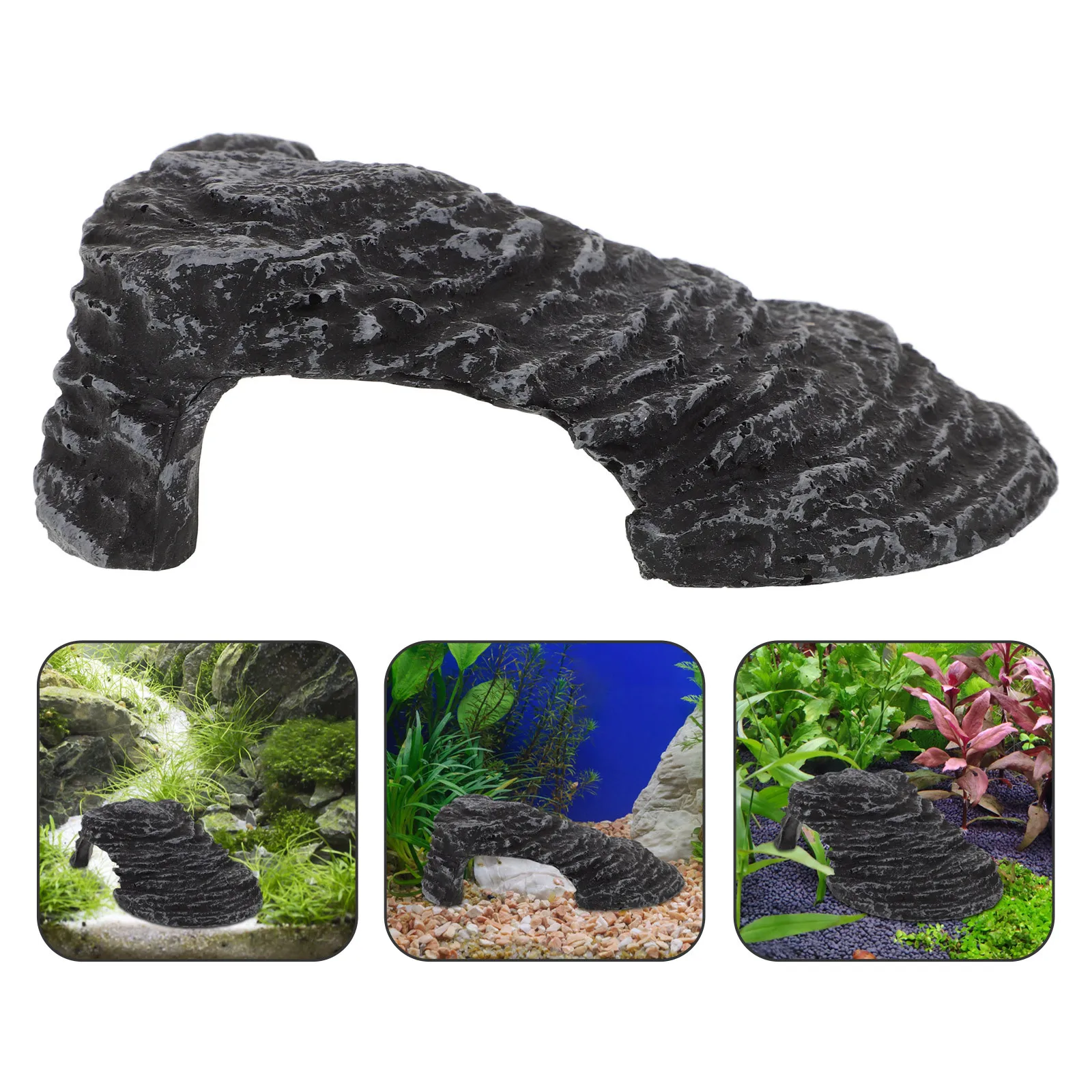 

Turtle Basking Platform Resin Tortoise Rock Climbing Platform Aquarium Ornament Reptile Tank Decor Supplies Turtle Basking