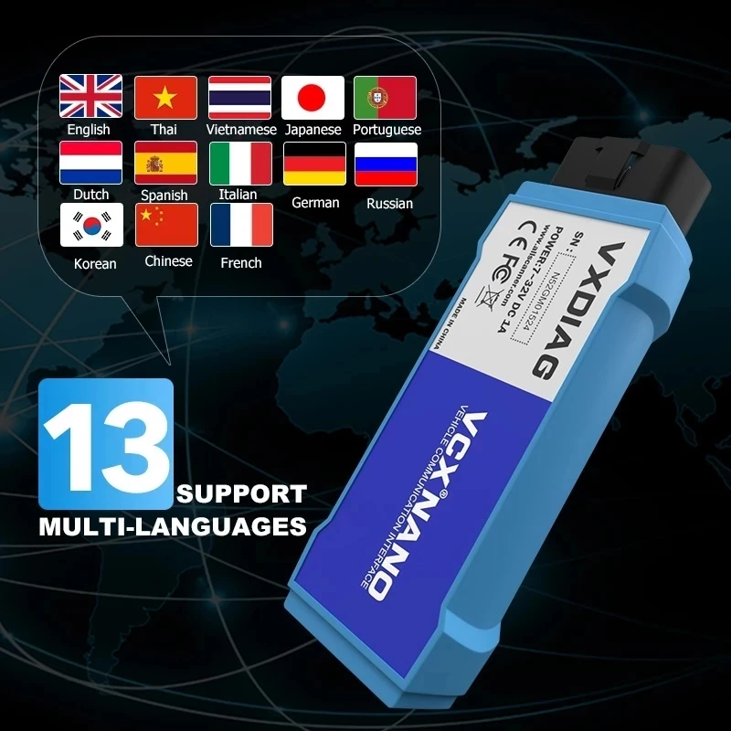 VXDIAG-Outil de diagnostic VCX NANO NXfemale pour GM, test actif de tous les systèmes, OBD2, meilleur prix pour Opel, plus de 36 services de