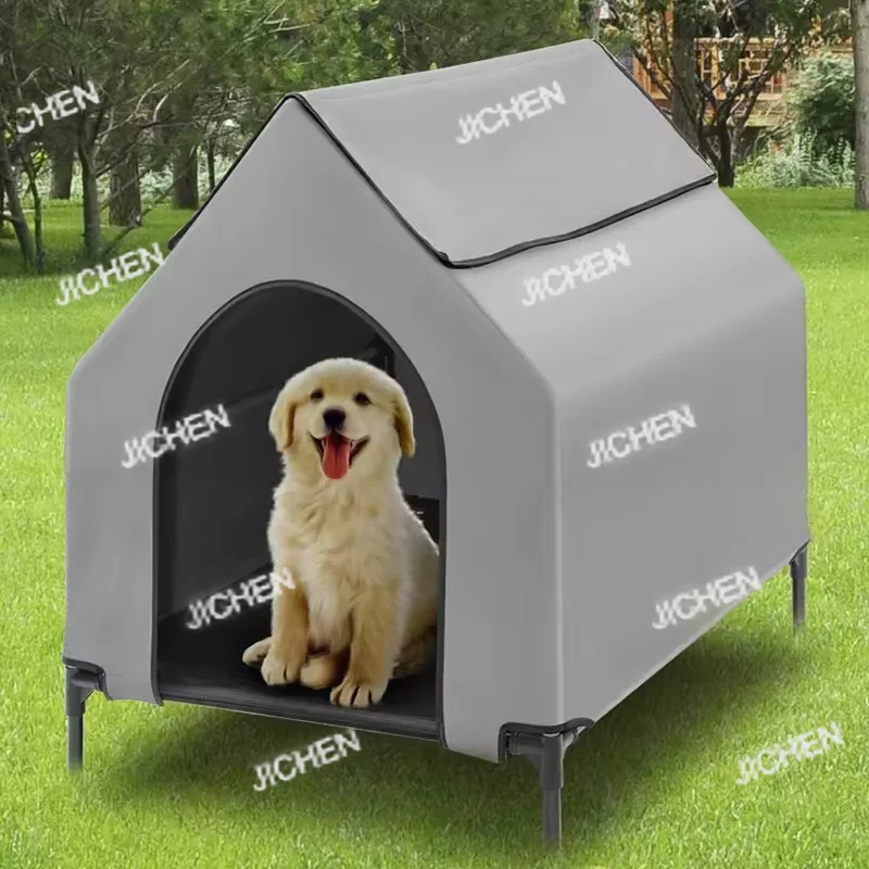 

Портативный вентилируемый домик-палатка JC для собак, складной, дышащий, с сетчатыми стенками, для улицы