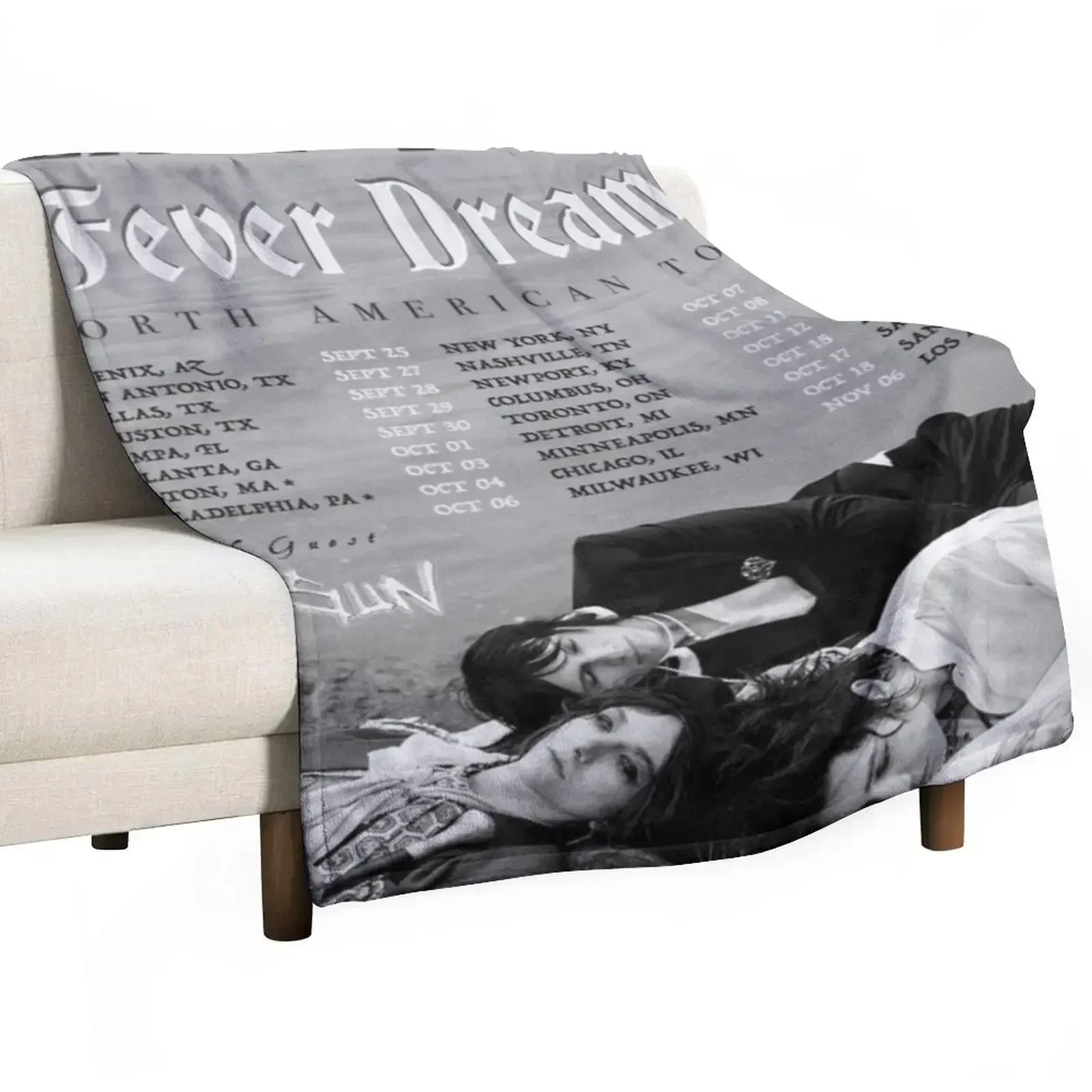 palaye royale fever dream tour design Throw Blanket anime Luxury Brand Blankets