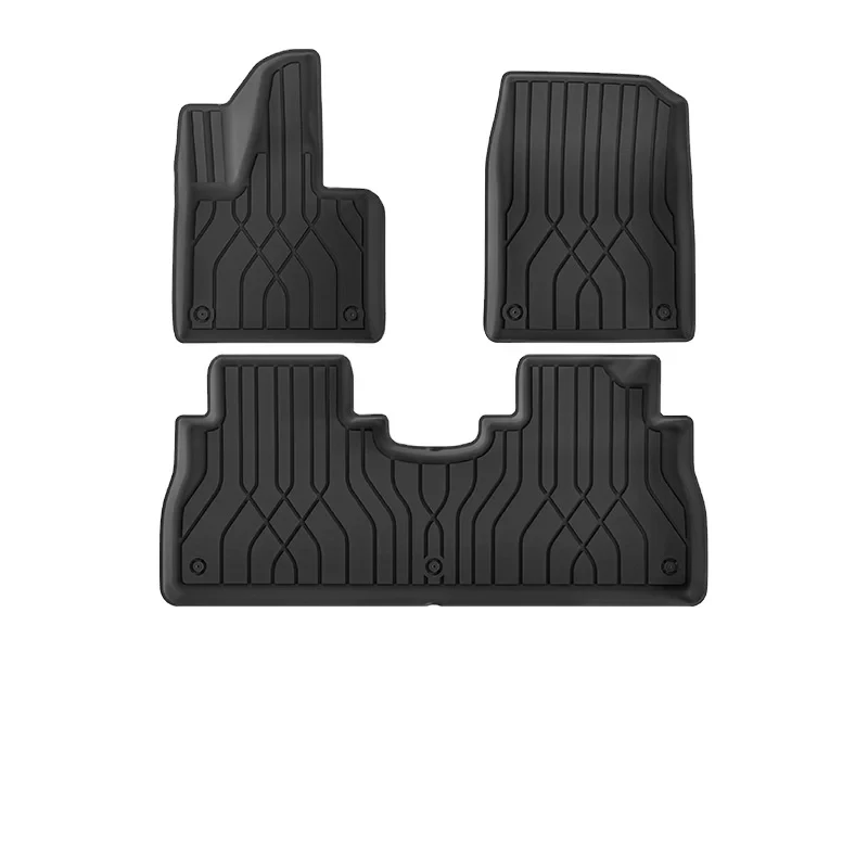 Custom TPE Car Mats for 2025 Q07 (PHEV SUV) - 3D Peect Fit, Eco-Non-Toxic, REACH/ISO Certified