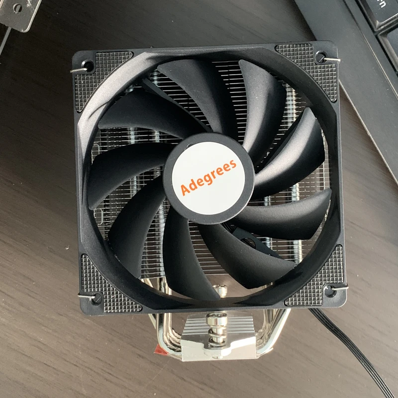 ชุดระบายความร้อนซีพียู AM5 แบบใช้ลม 4 ฮีทไปป์ สำหรับ Intel LGA 1366 1150 1151 1155 1200 1700 2011 X79 AM3 AM4 พีซี