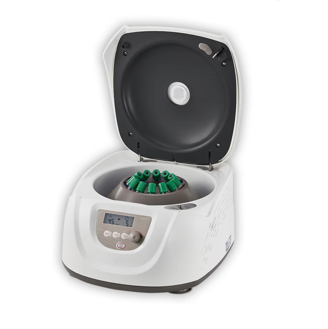 DM0412 High Accuracy Clinical Auto Digital LCD Display Low Speed Programable Centrifuge with Brushless DC Motors for Laboratory