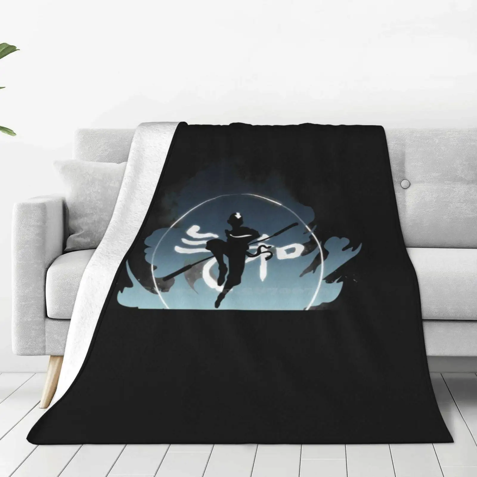 Aang-: The Last Airbender All Sizes Soft Cover Blanket Home Decor Bedding State Kyoshi Roku Iroh And Zuko The Last Airbender