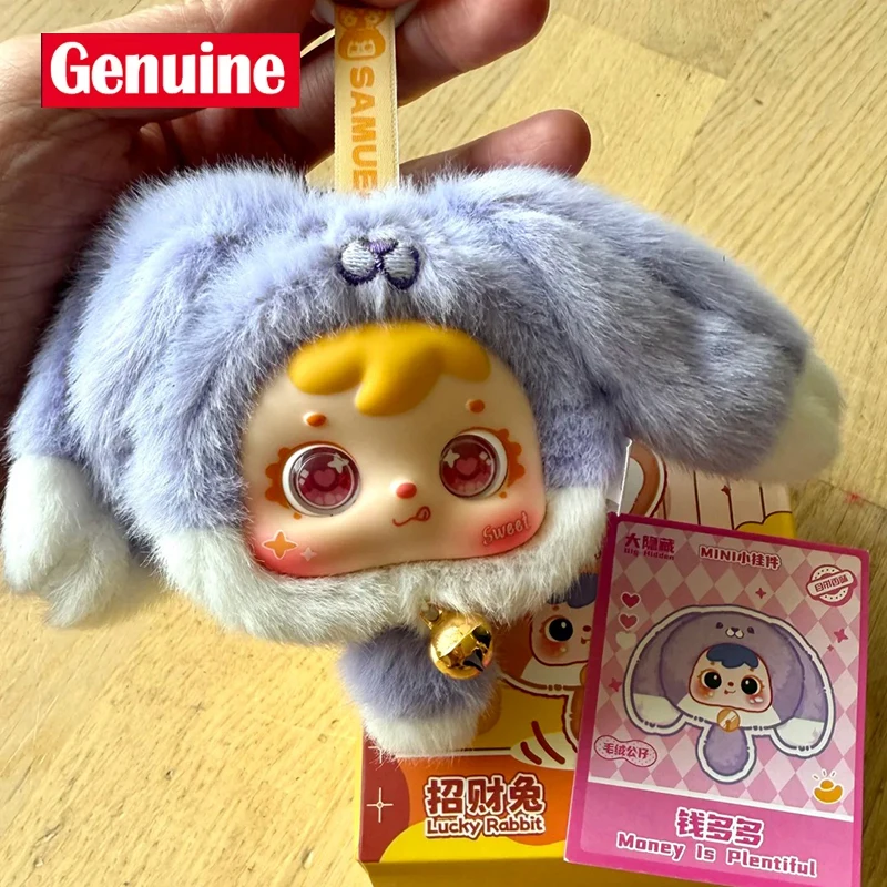 

Original Samuel Vinyl Blind Box Samuel Mini Lucky Rabbit Series Mystery Box Cute Pendant Dolls Pendant kawaii birthday Gifts