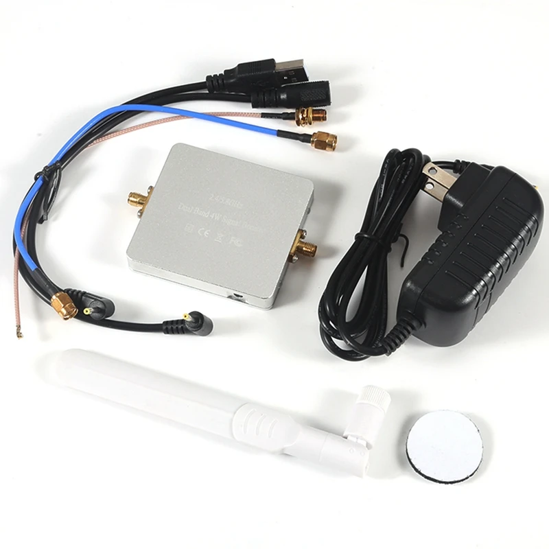

BNVN-2.4G/5.8G Wifi Amplifier Dual Band 4W Signal Booster Drone Signal Extender For Drones UAV RC Equipment