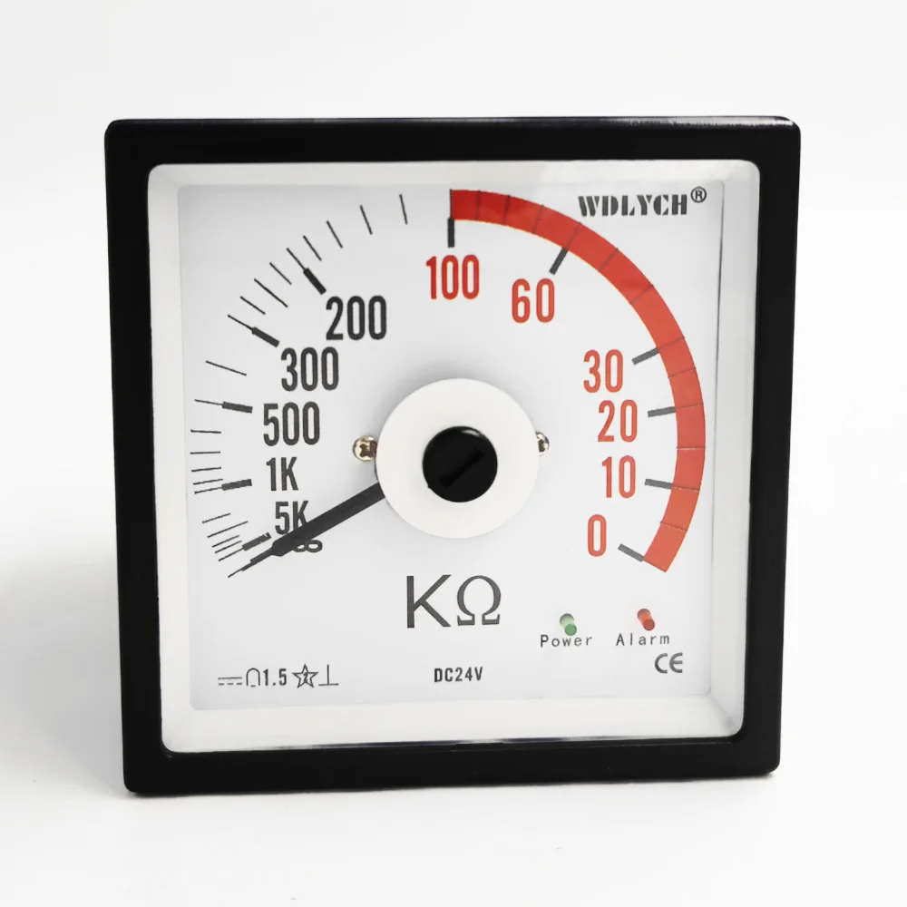 

Морская панель, аналоговый широкий масштабный циферблат, 0–100 КОм, сетчатый монитор изоляции/устройство контроля изоляции, цена