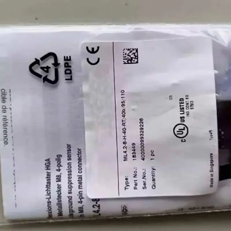 ML4.2-8-H-40-RT/40b/95/110 Photoelectric Switch Sensor 1PCS for PEPPERL+FUCHS Sensors New