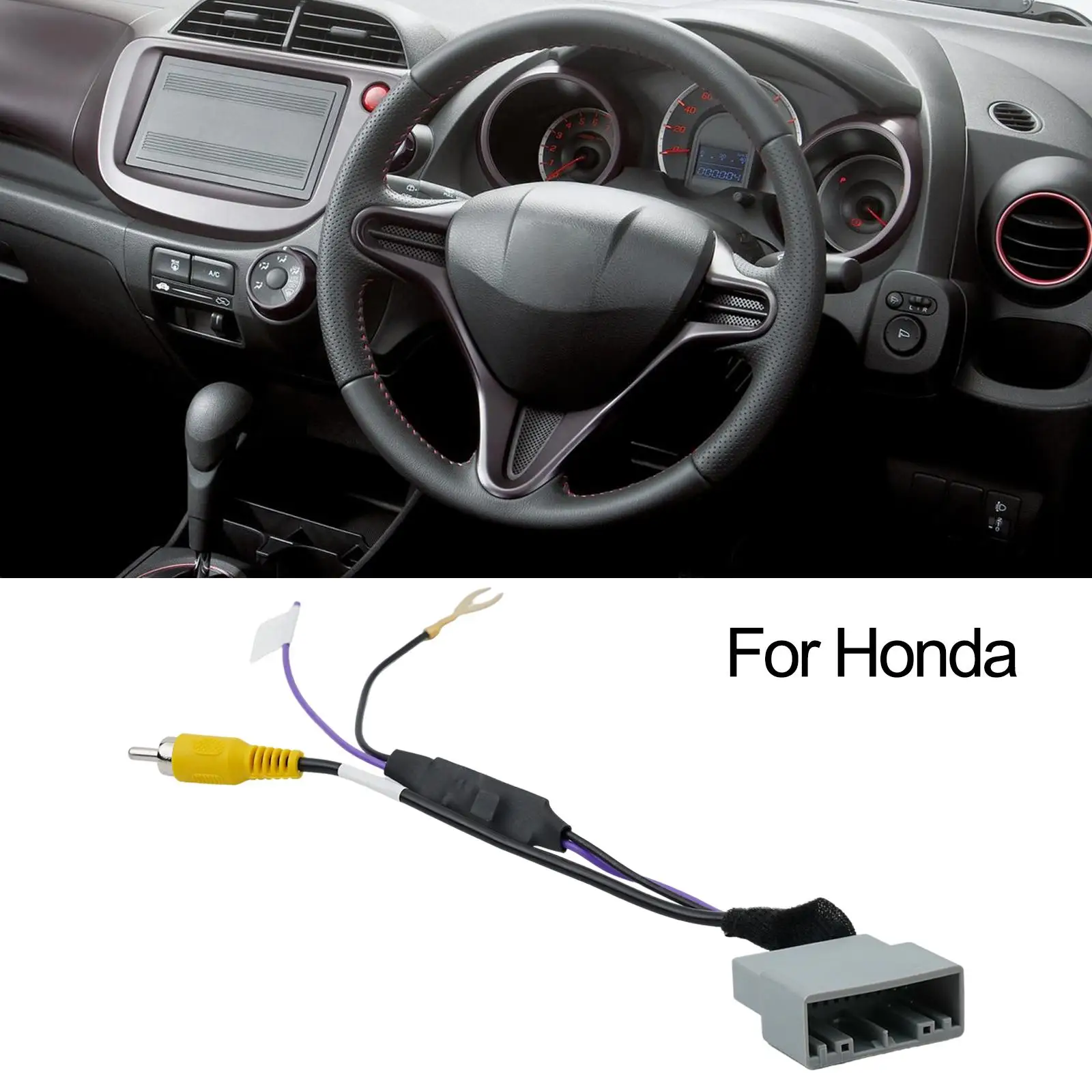 Car Reversing Vehicle Backup 24Pin Car Camera Cable Car Camera Retention Cable Direct Installation Easy To Use