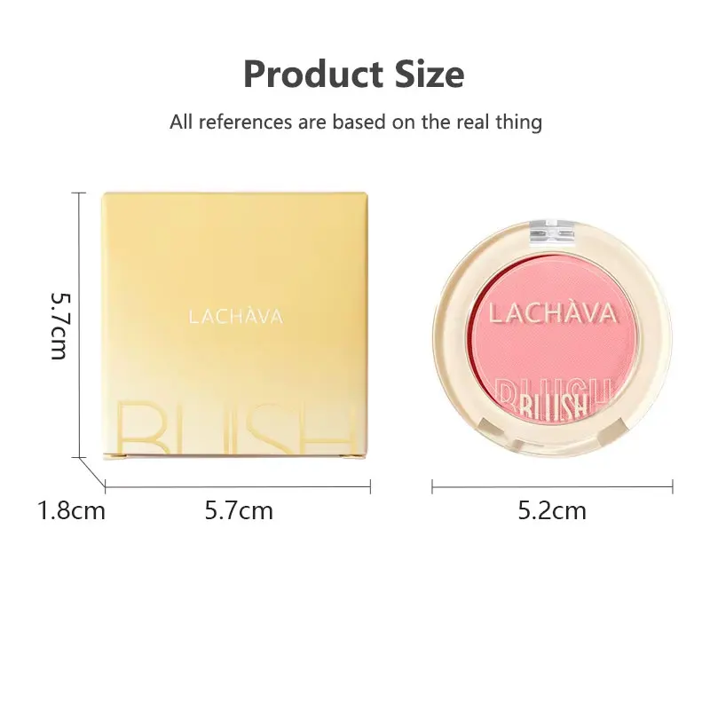 Crème de blush monochrome pour le visage, 12 documents, teinte naturelle 256, joue, éclaircir, imperméable, hydratant, contour du visage, perle, fard à joues fin