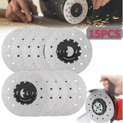 15PCS 4Inch Porous Widened Cutting Blade For Stone Tile Cutting Diamond Tile Cutting Grinding Saw Blade Tools 2/5/10/PCS Set