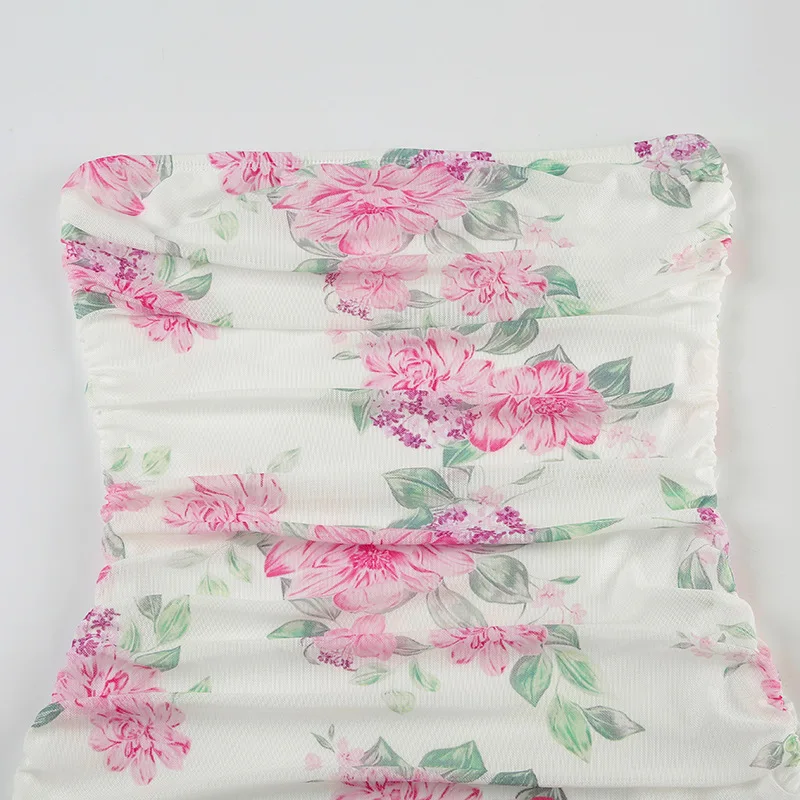 ชุดเดรสซีทรูตาข่าย Zeyla 2025 สำหรับผู้หญิง แบบไม่มีสาย ทรงไม่สมมาตร ยาวแบบแม็กซี่ น้ำหนักเบา เหมาะสำหรับวันพักผ่อนที่ชายหาด