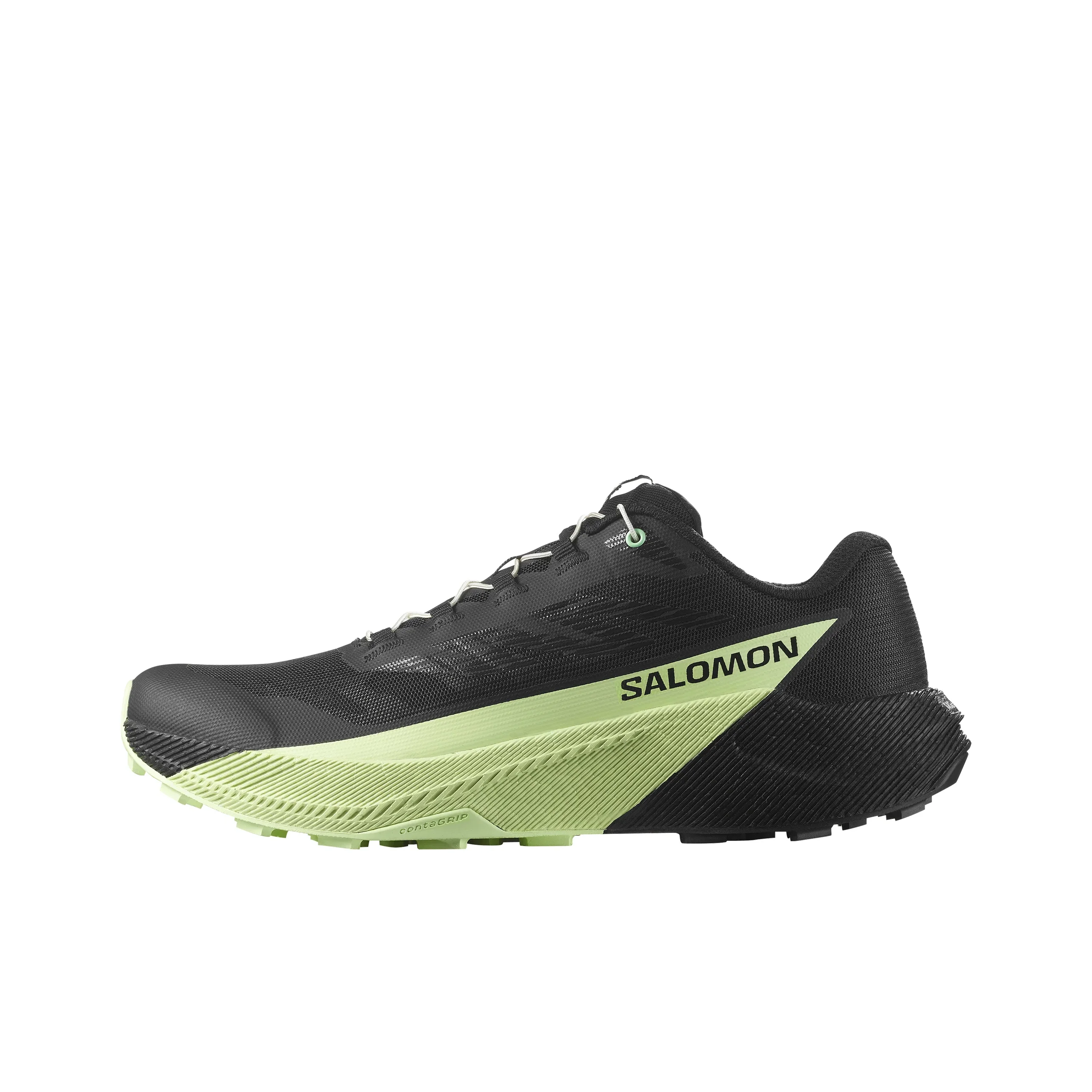SALOMON Pulsar Classic And Versatile Trail Running Shoes Men's Black Green L47887800
