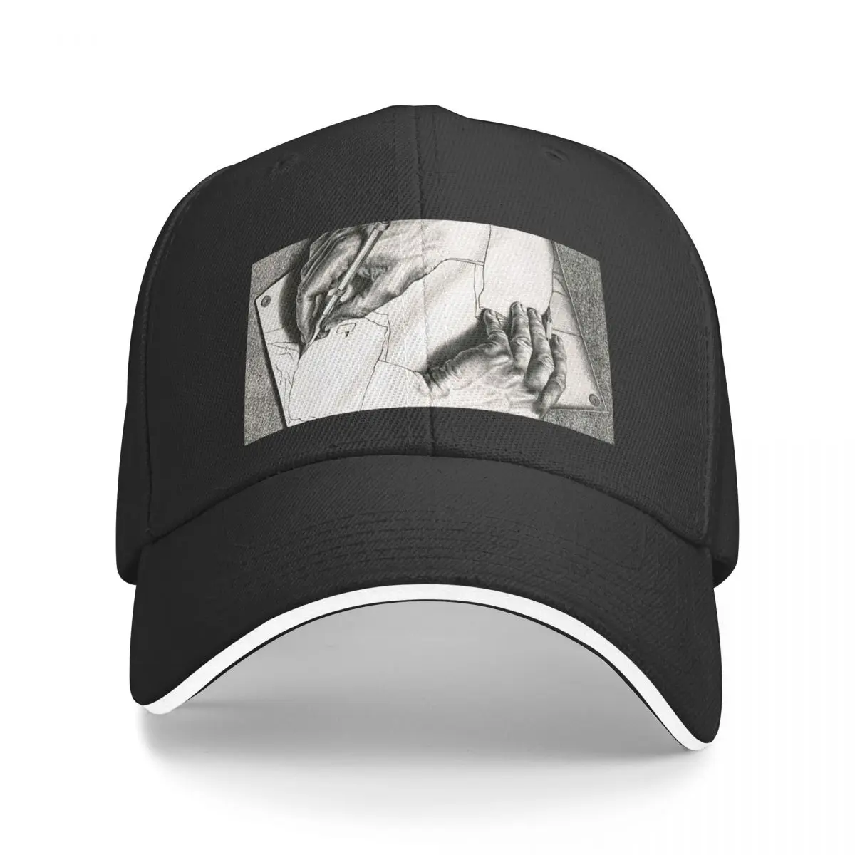 

The world of M.C. Escher Baseball Cap fishing hat sun hat Hat Luxury Brand Fishing cap Women's Beach Visor Men's