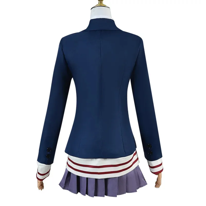Cyanime dandadan ken takakura momo ayase cosplay aira shiratori traje uniforme preto hoodies saia festa de natal para meninas wo