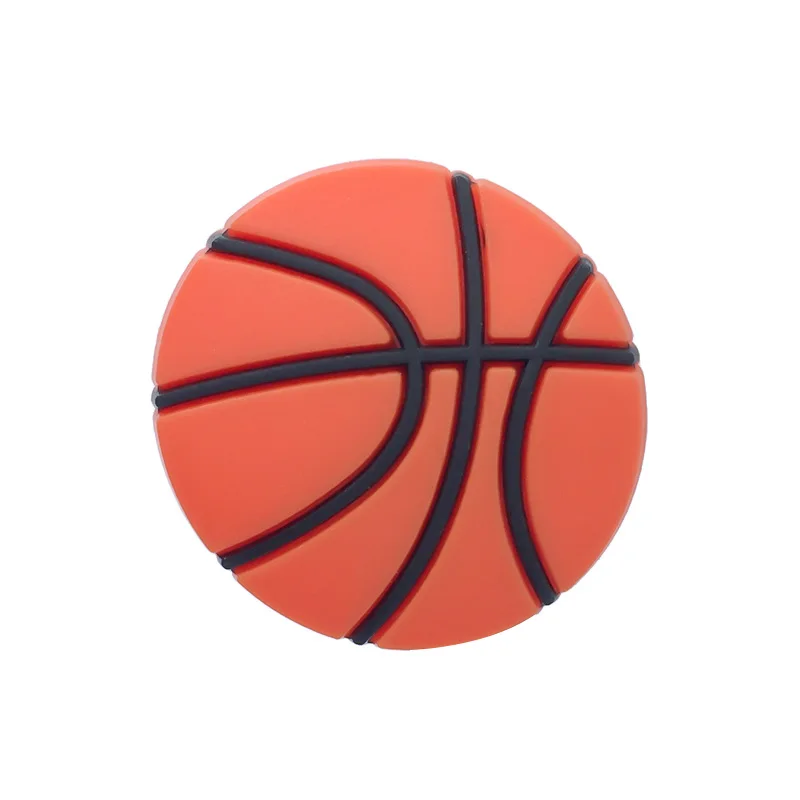 1/30 stücke Sport Schuh Charms Basketball Fußball Tennis Schuh Dekorationen Baseball Rugby Snooker Pins für Männer Jungen Clog Schnallen – Detail 12