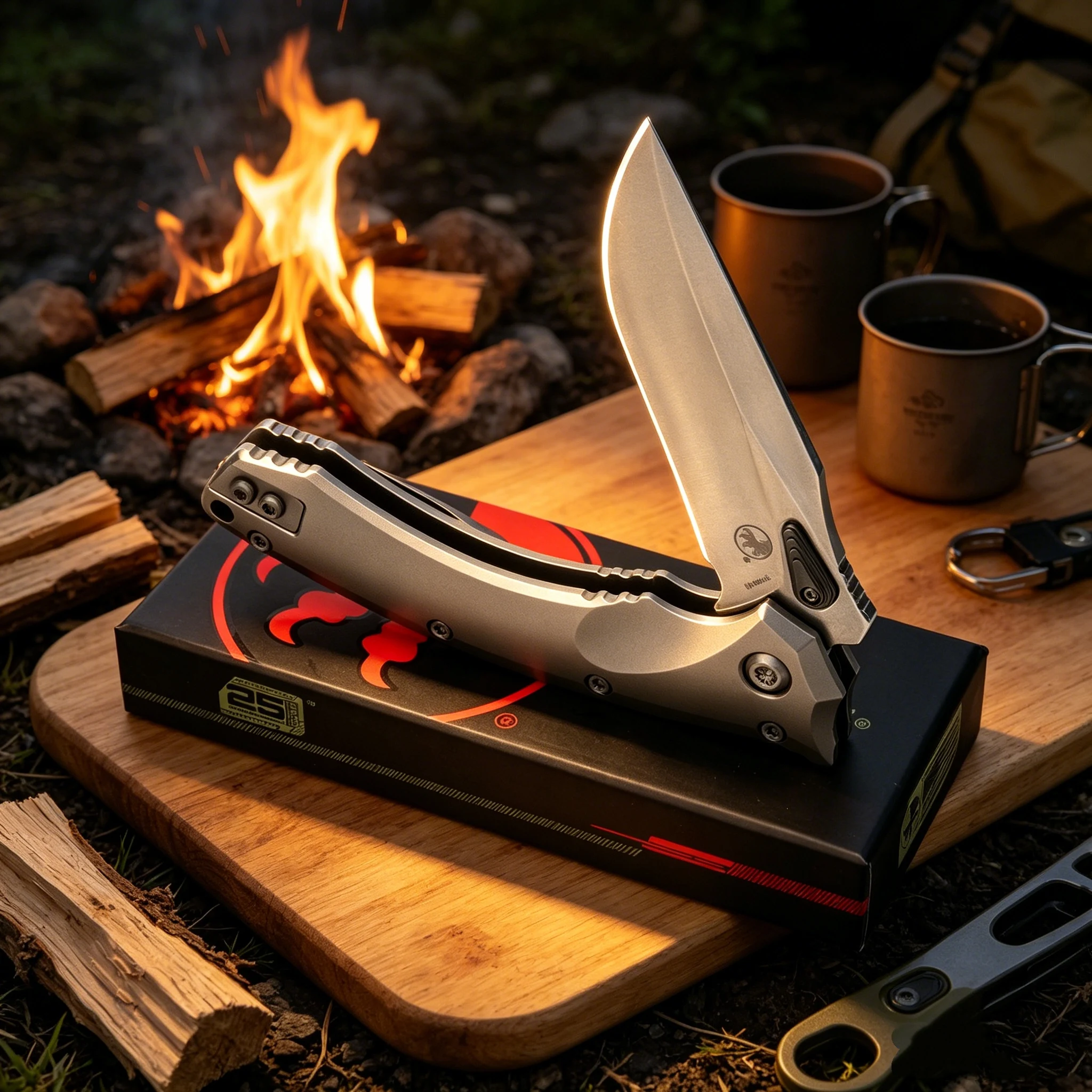 Survival Knife Full Tang - MICROTECH - Couteau pliant en alliage