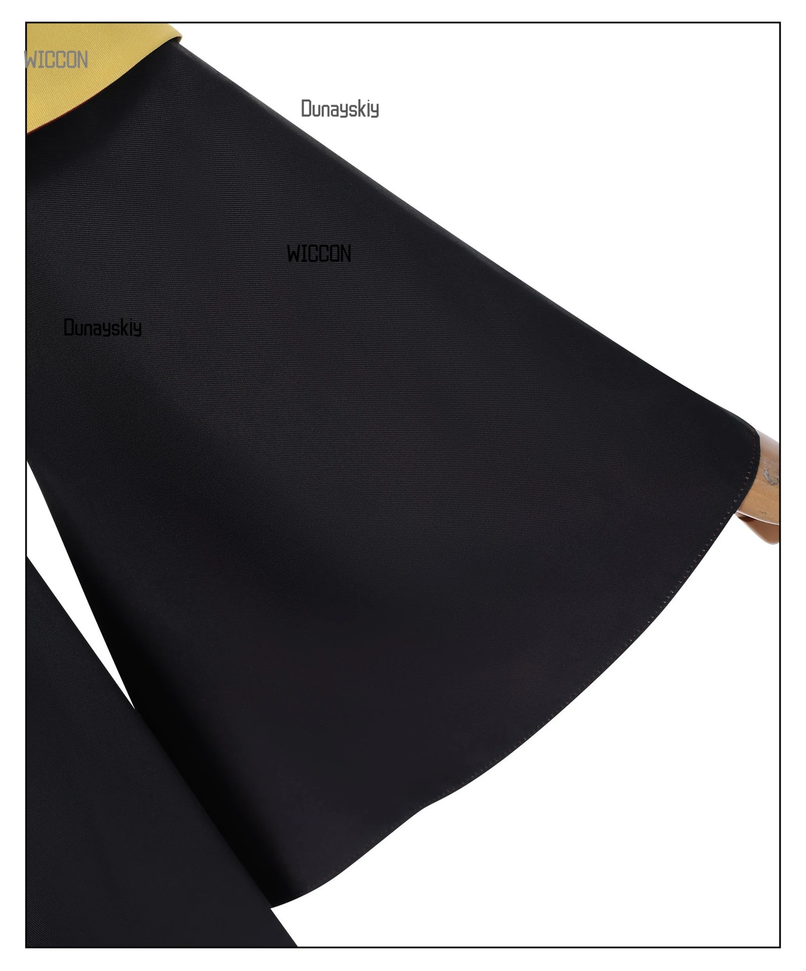 زي سر الساحرة الصامتة مونيكا ايفريت التأثيري - فستان نون أنيمي على طراز لوليتا القوطي للمؤتمرات/الهالوين