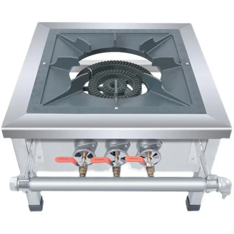 

Restaurant Kitchen 201 Stainless Steel Propane Gas Stove 2 Burner Gas Stove Cooker