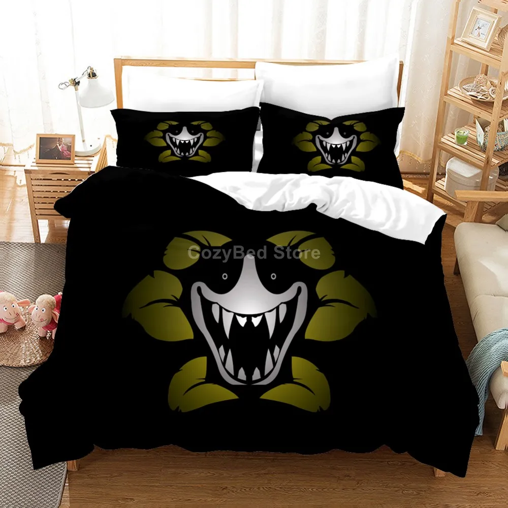 Undertale Sans Bedding Set Cartoon 3d Duvet Cover Sets Comforter Bed Linen Twin Queen King Single Size Fashion Luxury Kids Gift