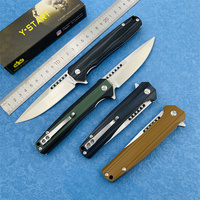 Y-START LK5014 Folding Knife 14C28N Blade Outdoor Camping Bearing Fishing tactical survival edc tool