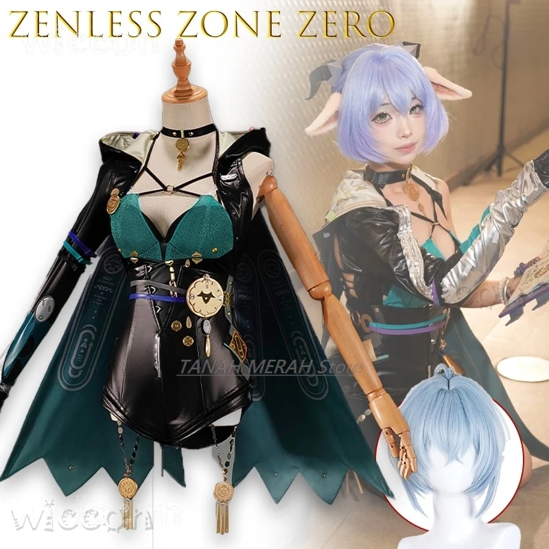 Disfraz Zenless Zone Zero Lucia Cosplay déguisement d'halloween tenue féminine personnage de jeu Anime déguisement de noël