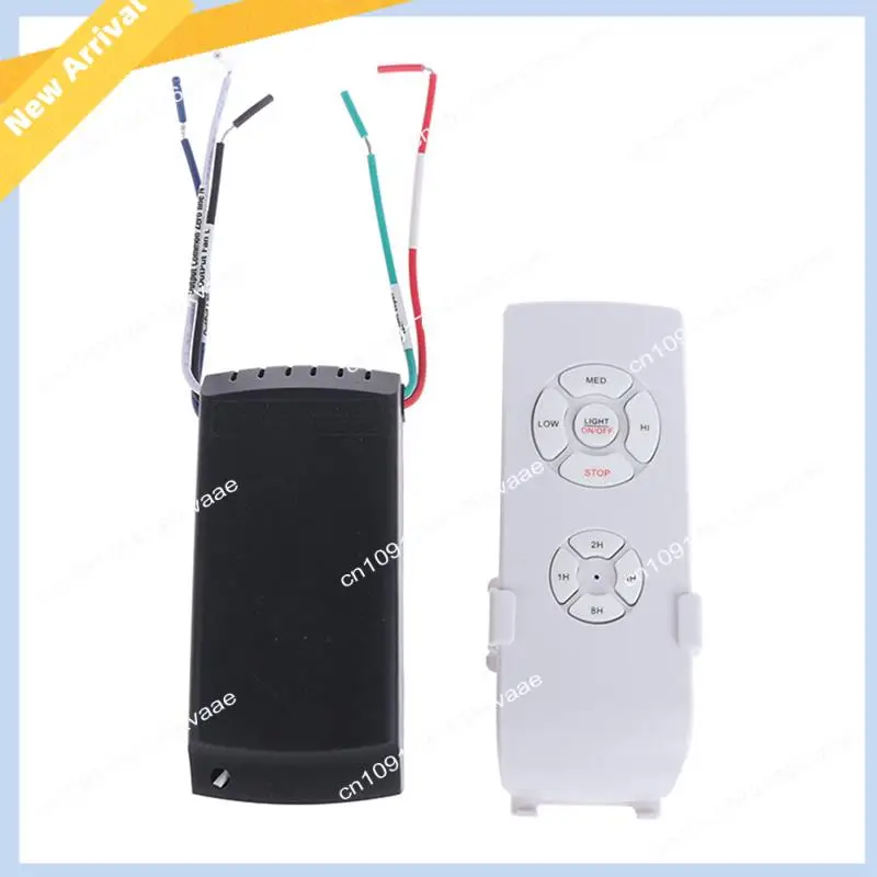 

M01K 110 220 В Универсальный умный потолочный вентилятор, лампа с дистанционным управлением, вентиляторы, выключатель света, портативный противоскользящий приемник для дома