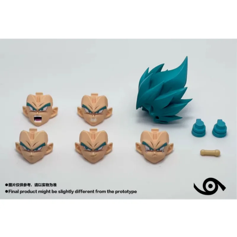 【SHIP IMMEDIATELY】Dragon Ball SHF Vegeta Customized Head Sculpt, Compatible with Body 2.0/ 3.0 Damo Vegeta Accessory Pack view 2