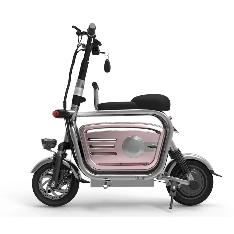 Scooters elétricos impermeáveis dobráveis para adultos, scooters E de peso leve, mini moda, 2 rodas, preço barato