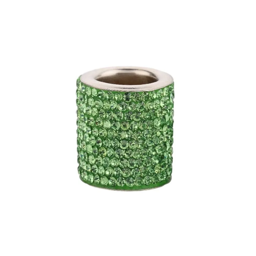 Crystal Car Seat Headrest Ring Rhinestone Bling Headrest Decoration Universal Shiny Diamond Car Interior Accessories Women Girls