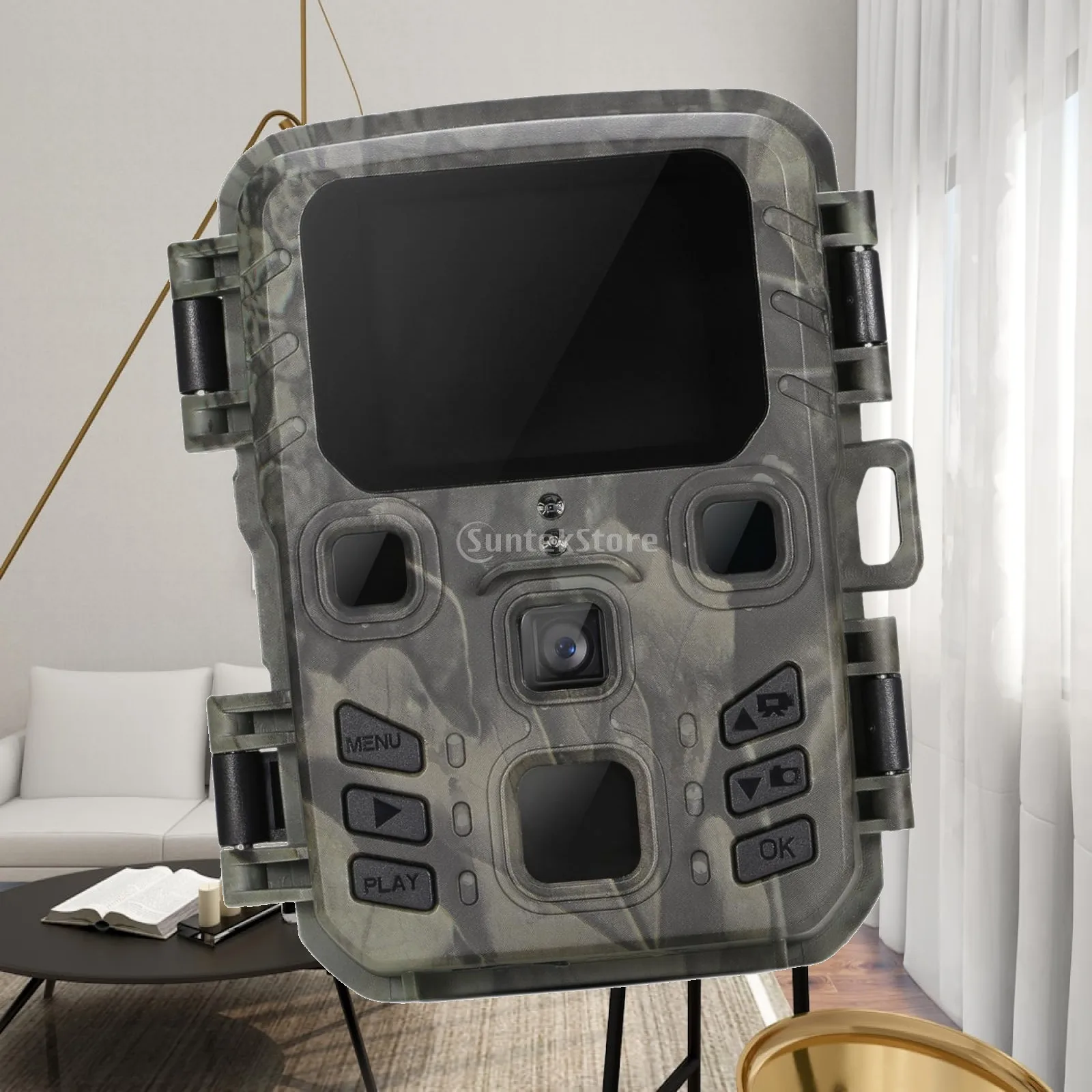 Trail Camera Supplies Portable Accessories Night Equipment Trail cam for Lawn Patio Outdoor Activities Garden