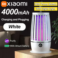 Xiaomi Mosquito Killer Lamp Bedroom Silent USB Rechargeable Electric Mosquito Swatter Portable Outdoor Mosquito Repeller FlyTrap
